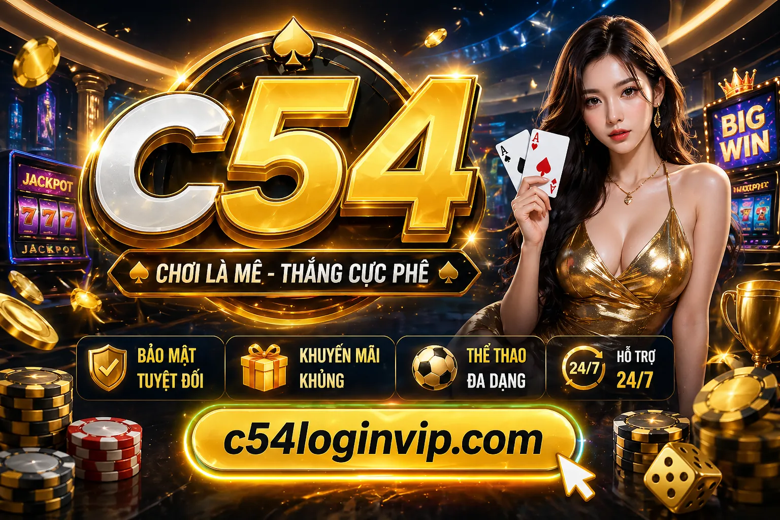 Trải nghiệm sòng bạc trực tuyến sống động tại c54 bet